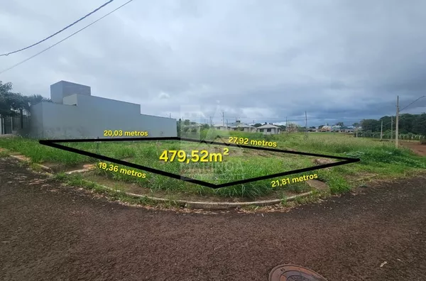 Terreno pronto para construir a venda, Jardim Munique, Maringá PR - Documentação OK