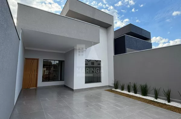 Casa nova a venda 3 quartos (1 suíte) Jd. Olímpico, Maringá PR