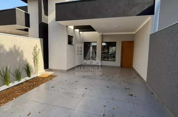 Casa NOVA para venda, 3 quartos sendo 1 suíte, Conjunto Itaparica, Maringá PR