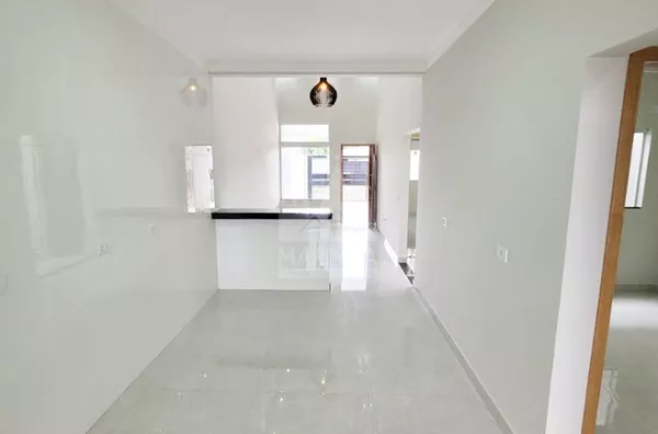 Cozinha da casa nova com 3 quartos (1 suíte) no Jardim Oásis