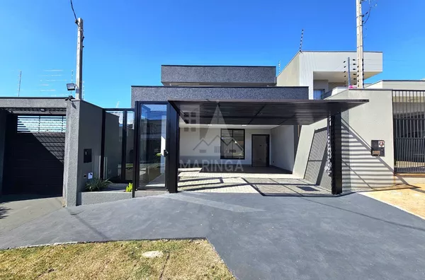 Casa NOVA com PISCINA a venda, 3 suítes, Jardim Mediterrâneo, Maringá PR