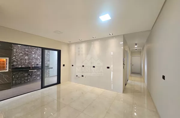 COZINHA 1 - Casa RECEM FINALIZADA a venda, 3 quartos (1 suíte), Ecovalley Ecologic City, Sarandi PR