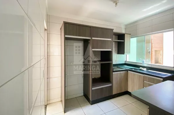 Cozinha planejada da casa a venda de 3 quartos (1 suíte) Jardim Atami - Maringá Imóveis