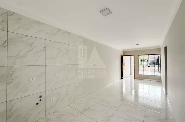 Casa nova à venda de 3 quartos (1 suíte) Cj. Champagnat em Maringá - Minha Casa Minha Vida