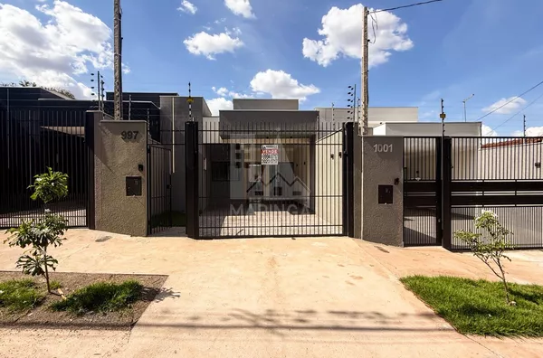 Frente da casa à venda no Jardim Alvorada com 3 quartos (1 suíte) - Maringá Imóveis