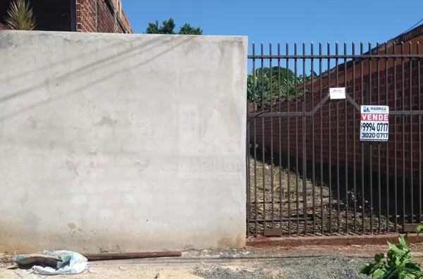 Terreno venda Maringá, Jardim Alvorada, 243 metros, estuda permuta, pronto para construir