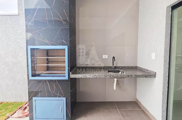 Casa nova 3 quartos (1 suíte) Jardim Itaparica em Maringá