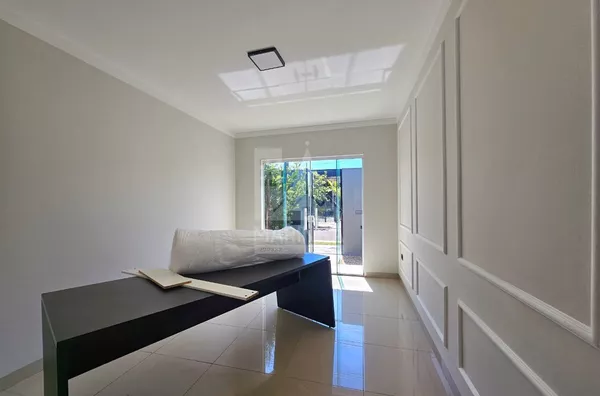 Suíte da casa semi mobiliada 3 quartos (1 suíte) Jd. Dias II