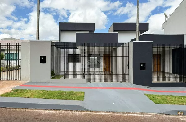 Casa nova de 3 quartos (1 suíte) Cj. Champagnat - Minha Casa Minha Vida