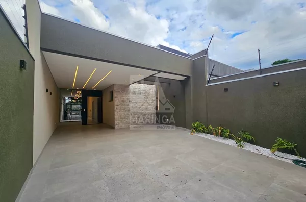 Casa NOVA com PISCINA AQUECIDA, 3 quartos(1 suíte) a venda na Vila Morangueira em Maringá PR