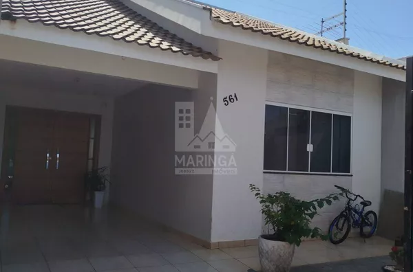 Casa para venda, 3 quartos sendo 1 suíte, com energia solar e planejados,  Jardim Paulista, Maringá