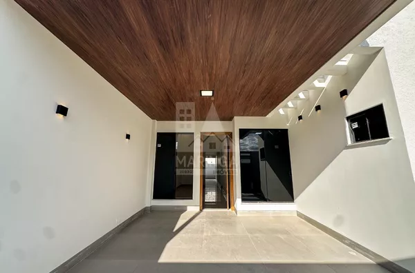 Casa moderna com 3 quartos (1 suíte) no Jd. Oásis