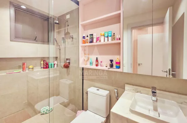 EVIDENCE | PLAENGE - Apartamento MOBILIADO e DECORADO a venda, 3 suítes, Zona 03, Maringá PR - PORTEIRA FEHCADA - Foto 22