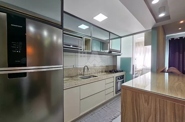 Apartamento MOBILIADO & DECORADO a venda, 2 quartos, Jardim Alvorada, Maringá PR