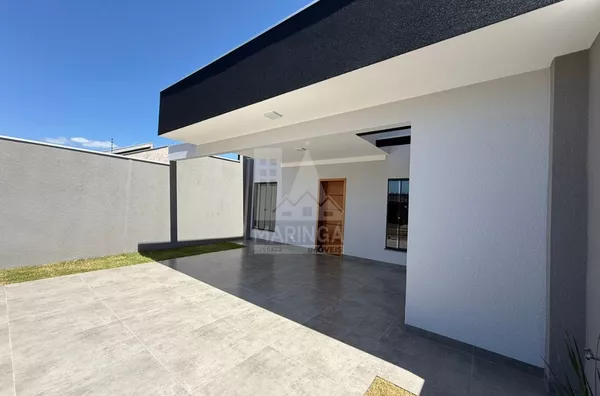 Casa NOVA com AMPLO QUINTAL a venda, 3 quartos (1 suíte), Jardim Paulista IV, Maringá PR