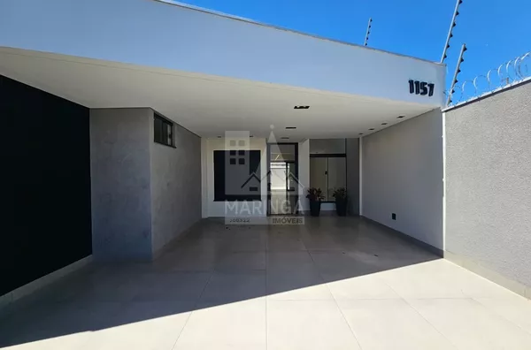 Casa NOVA para venda, 3 quartos sendo 1 suíte, Jardim Ipanema, Maringá PR