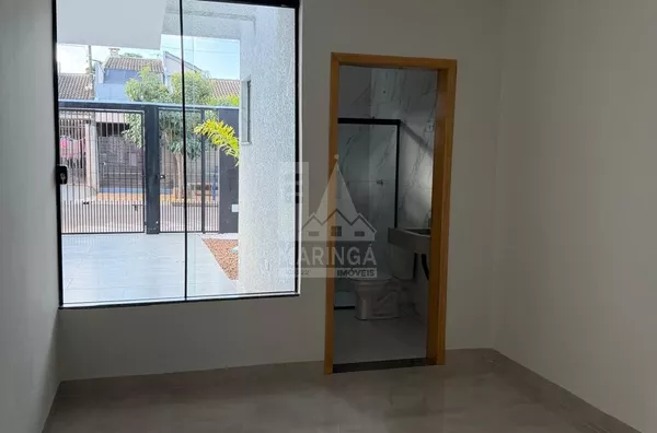 MINHA CASA MINHA VIDA, Casa NOVA a venda, 3 quartos (1 suíte), Jardim Itaipu, Maringá PR