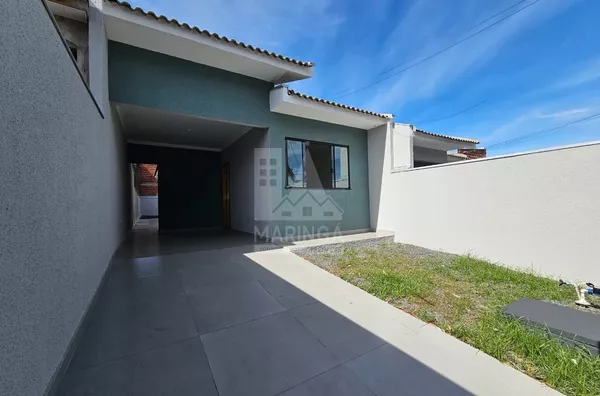 MINHA CASA MINHA VIDA - Casa para venda, 2 quartos, Amplo quintal, Parque Tarumã, Maringá PR
