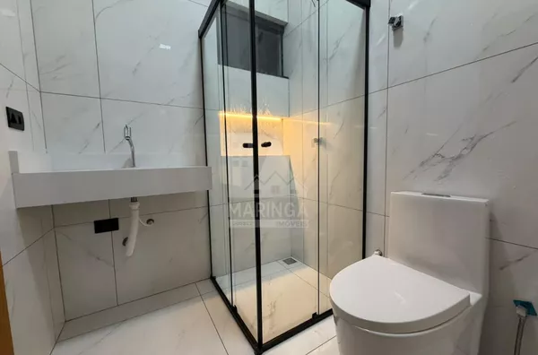 Casa NOVA com PISCINA a venda, 3 quarto (sendo 1 suíte), Jd. Freitas, Maringá PR - Foto 12