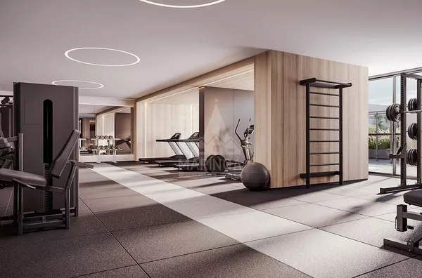 Decorado Prédio do empreendimento Vision 