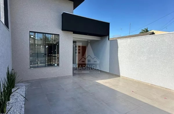 Casa NOVA para venda, 3 quartos (1 suíte), Conjunto Paulino, Maringá PR