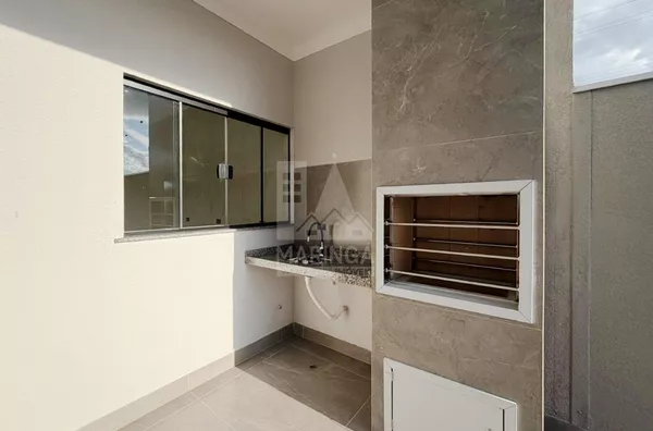 Casa nova a venda 3 quartos (1 suíte) Jd. Olímpico