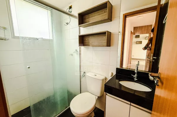 Apê no Spazio Muscat, 3 quartos (1 suíte), sacada, próx. Pq. do Ingá