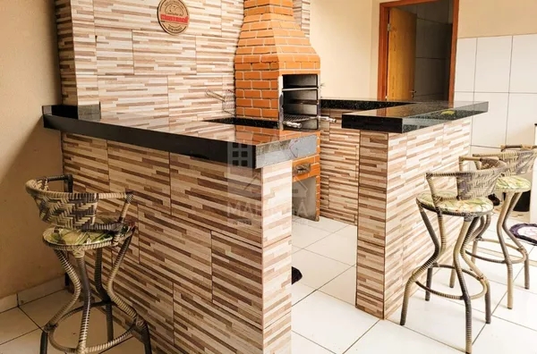 Área gourmet casa 3 quartos no Jd. Nova Independência em Sarandi