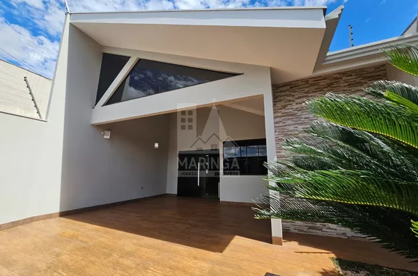 Casa SEMI MOBILIADA com energia solar a venda, 2 quartos sendo 1 suíte, Jardim Tropical, Maringá PR