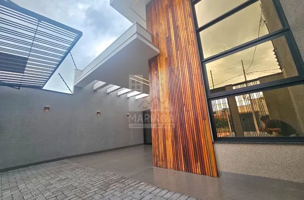 FACHADA 4 - Casa RECEM FINALIZADA a venda, 3 quartos (1 suíte), Ecovalley Ecologic City, Sarandi PR