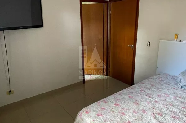Casa para venda, 3 quartos sendo 1 suíte, com corredor lateral, Jardim São Rafael, Mandaguaçu-PR