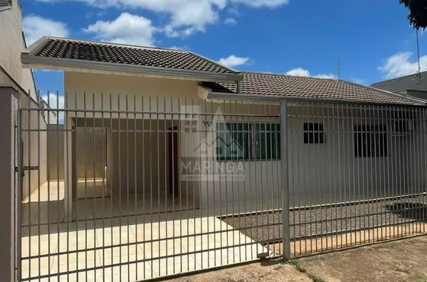 Casa para venda, 3 quartos sendo 1 suíte, com corredor lateral, Jardim São Rafael, Mandaguaçu-PR