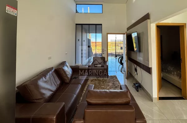 Casa semi mobiliada nova para venda , 3 quarto(s) (Suíte),  Residencial Arezzo, Maringá