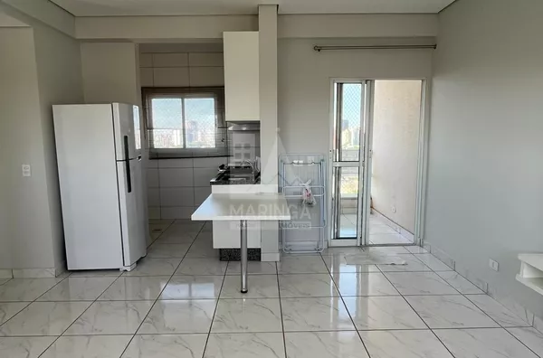 Apartamento venda Maringa mobiliado, 2 quartos, suíte, sacada, churrasqueira, Premiatto, Zona 05, Maringá