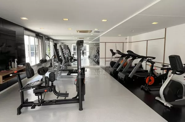 academia Apartamento MOBILIADO a venda, 3 quartos (1 suíte) Vila Cleópatra, Maringá PR - Edifício Solar do Bosque