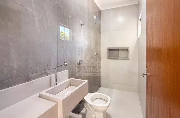 Suíte da casa 3 quartos (1 suíte) Jardim Paulista em Maringá