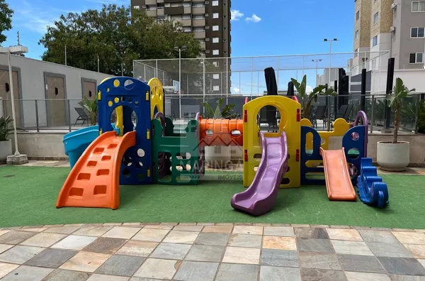 playground Apartamento MOBILIADO a venda, 3 quartos (1 suíte) Vila Cleópatra, Maringá PR - Edifício Solar do Bosque
