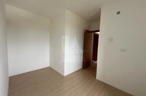 Quarto real do apartamento no residencial Bellus em Maringá
