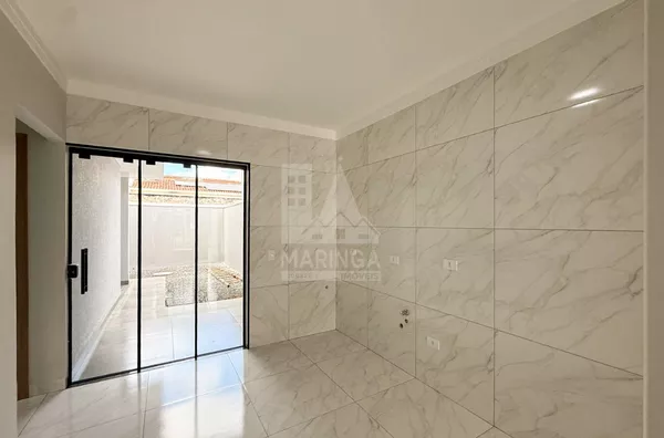 Casa nova à venda de 3 quartos (1 suíte) Cj. Champagnat em Maringá - Minha Casa Minha Vida