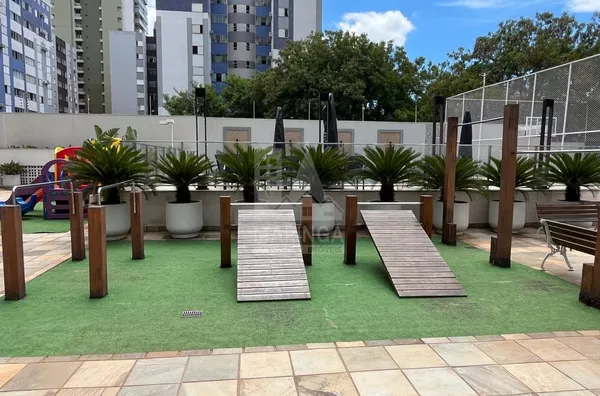 academia ar livre Apartamento MOBILIADO a venda, 3 quartos (1 suíte) Vila Cleópatra, Maringá PR - Edifício Solar do Bosque
