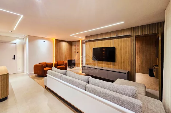 EVIDENCE | PLAENGE - Apartamento MOBILIADO e DECORADO a venda, 3 suítes, Zona 03, Maringá PR - PORTEIRA FEHCADA - Foto 7