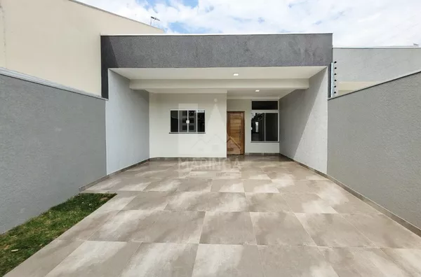 Casa nova de 3 quartos (1 suíte) Jd. Novo Oásis - Maringá