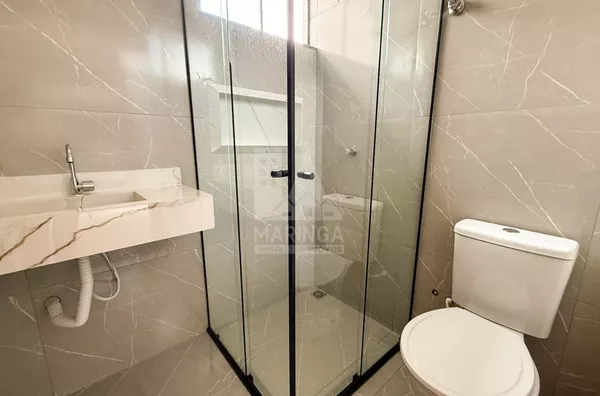 Casa nova à venda de 3 quartos (1 suíte) Cj. Champagnat em Maringá - Minha Casa Minha Vida