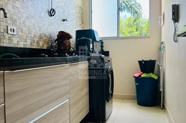 Apartamento MCMV  a venda Jardim Alvorada, semi-mobiliado com 2 quarto(s), em  Maringá