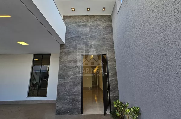 Casa NOVA com PISCINA para venda, 3 quartos sendo 1 suíte, Jardim Espanha, Maringá PR