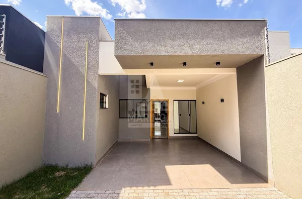 Fachada 2 da casa à venda no Jardim Alvorada com 3 quartos (1 suíte) - Maringá Imóveis