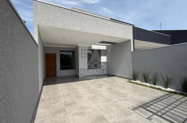 Casa NOVA para venda, 3 quartos sendo 1 suíte, Parque Das Grevíleas, Maringá PR
