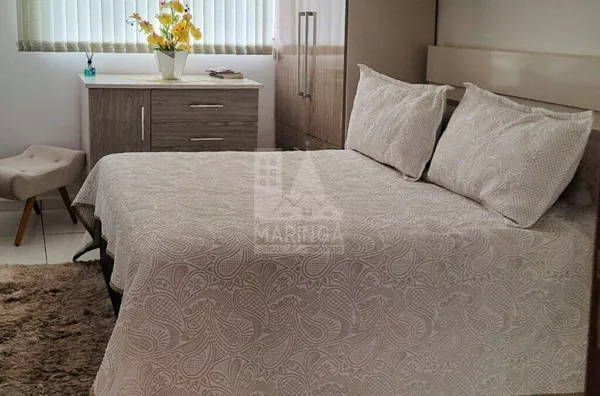 Quarto 3 casa 3 quartos no Jd. Nova Independência em Sarandi