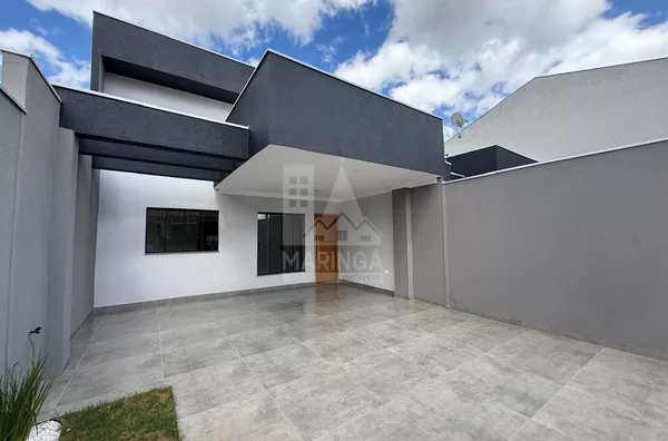 MINHA CASA MINHA VIDA - Casa nova de 3 quartos (1 suíte) Jd. Campos Elisios, Maringá PR