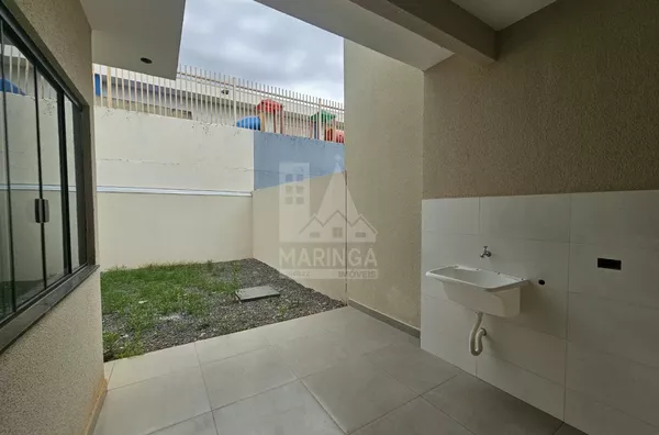 MINHA CASA MINHA VIDA - Casa NOVA a venda, 3 quartos, Lot. Madrid, Maringá PR - Foto 19
